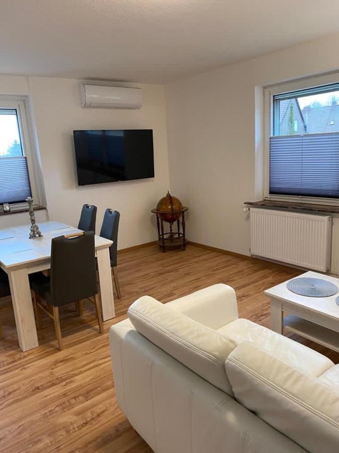 Familienfreundliche Ferienwohnung Anna Rollshausen Buitenkant foto